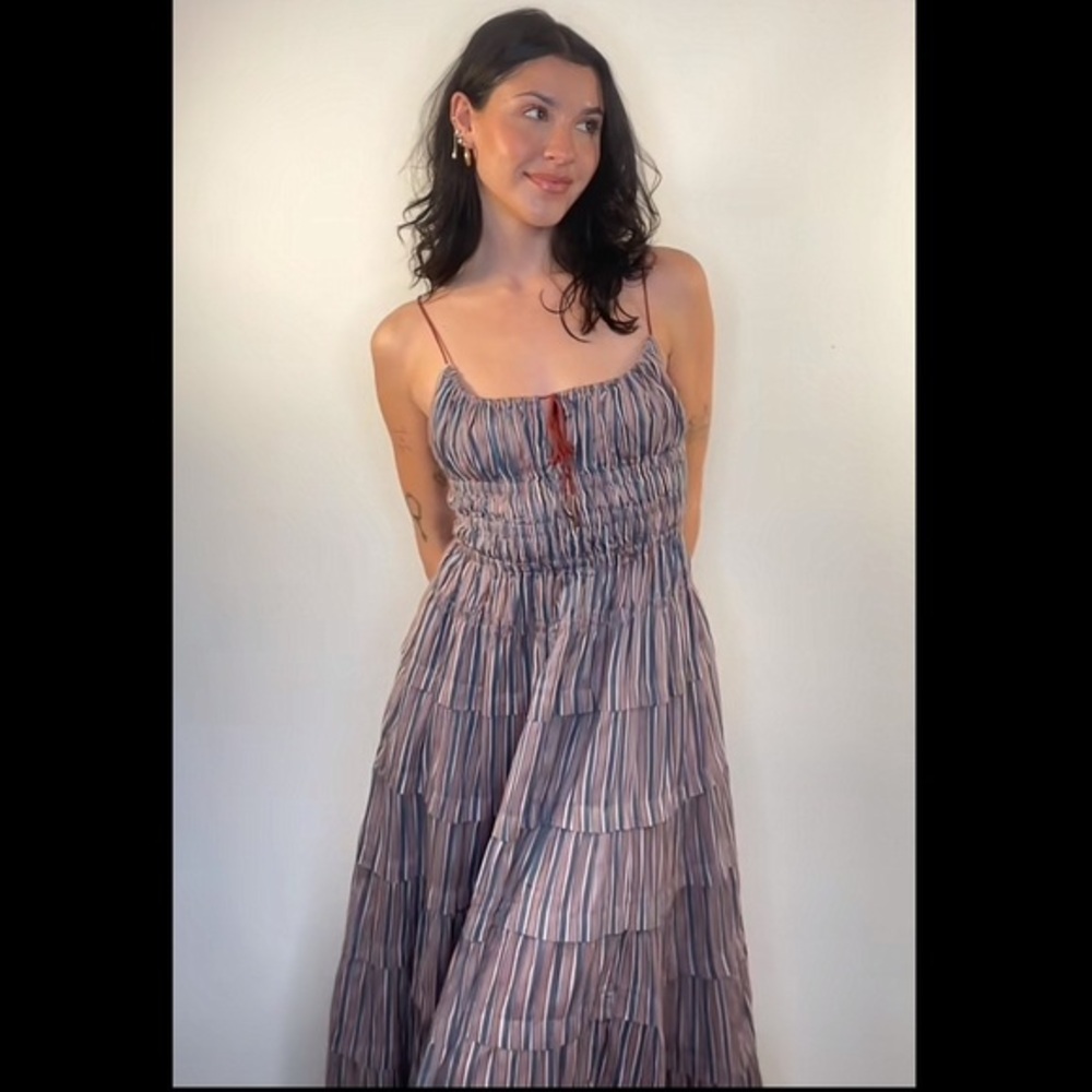 Free People Going Steady Midi Dress